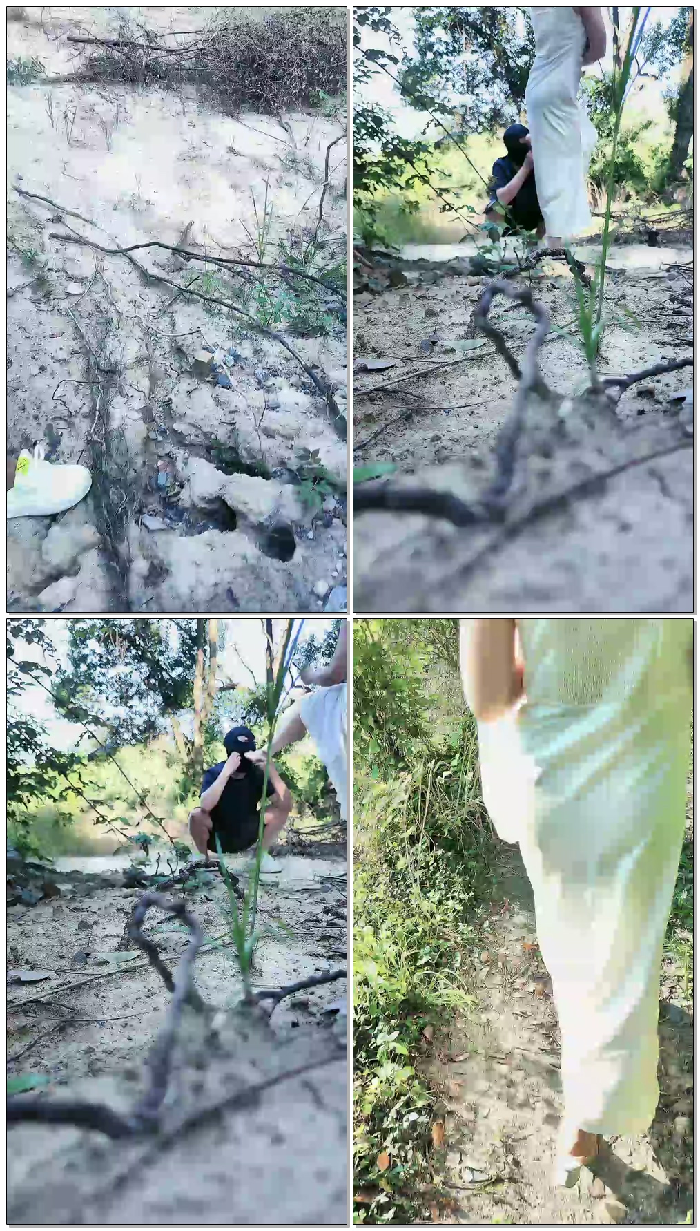 【长沙小雪S】贱货户外吓到阳痿脚沾沙子舔干净(上)【30分钟】