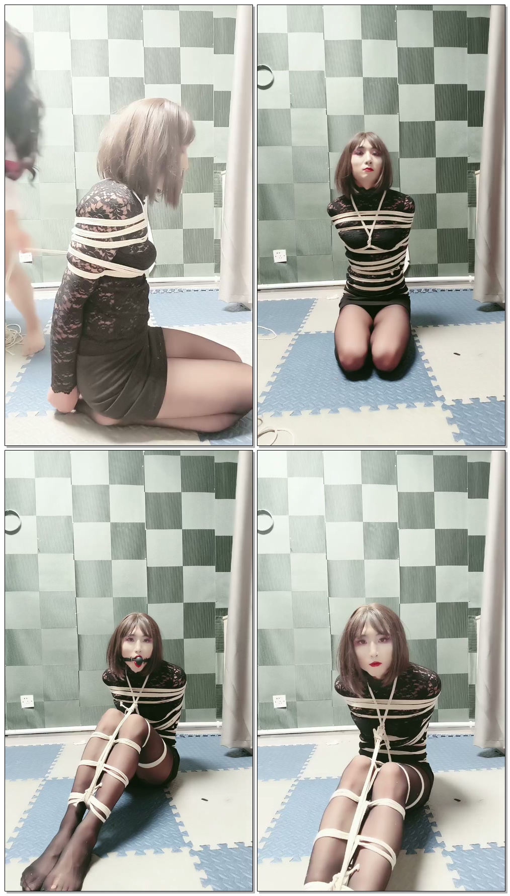 【盈盈S】捆绑调教【61分钟】