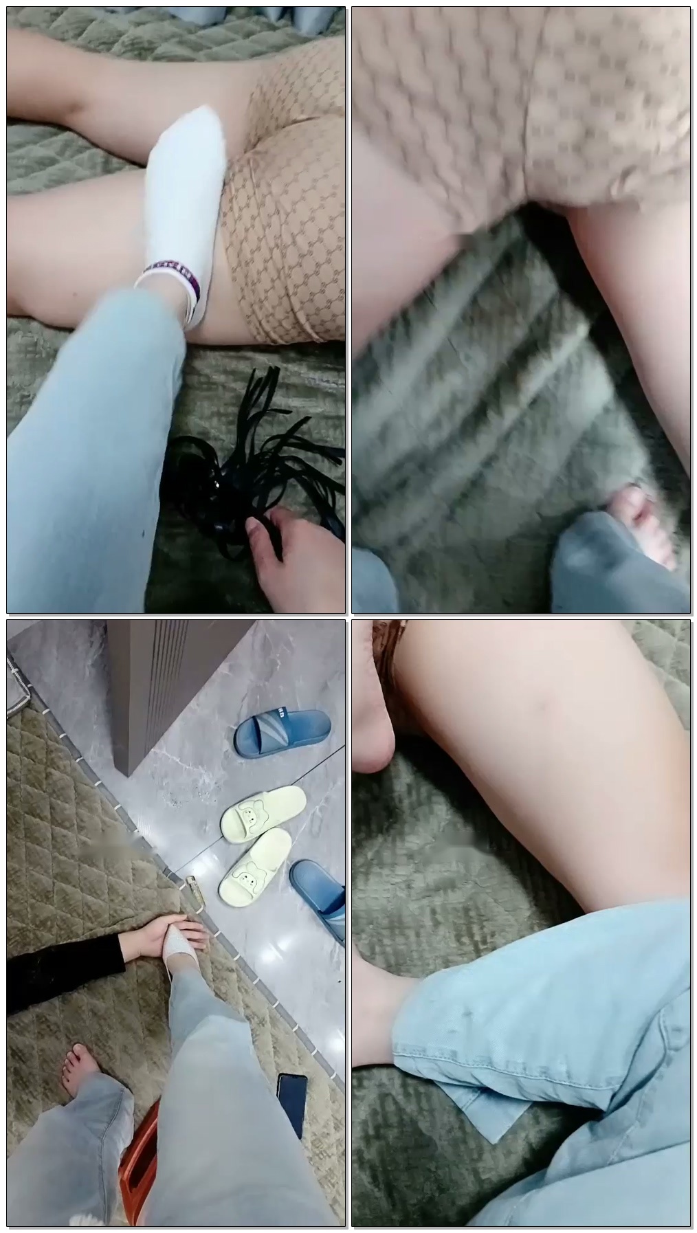 【姗姗s】调贱狗踩鞭打【35分钟】