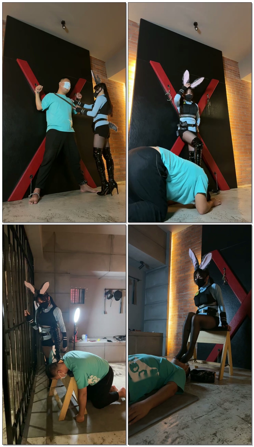 【重庆伊晨s】兔子警官审讯醉驾犯人【35分钟】