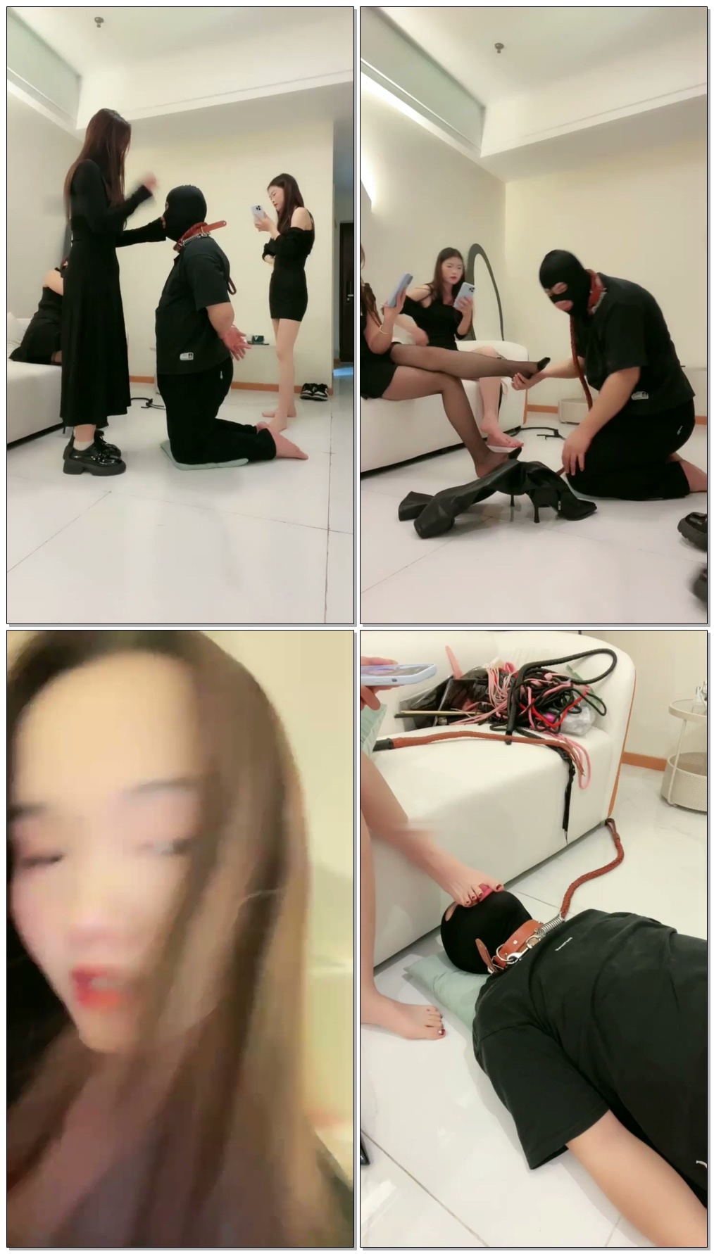 【00后叶娘s】三s齐聚合肥虐gou【51分钟】