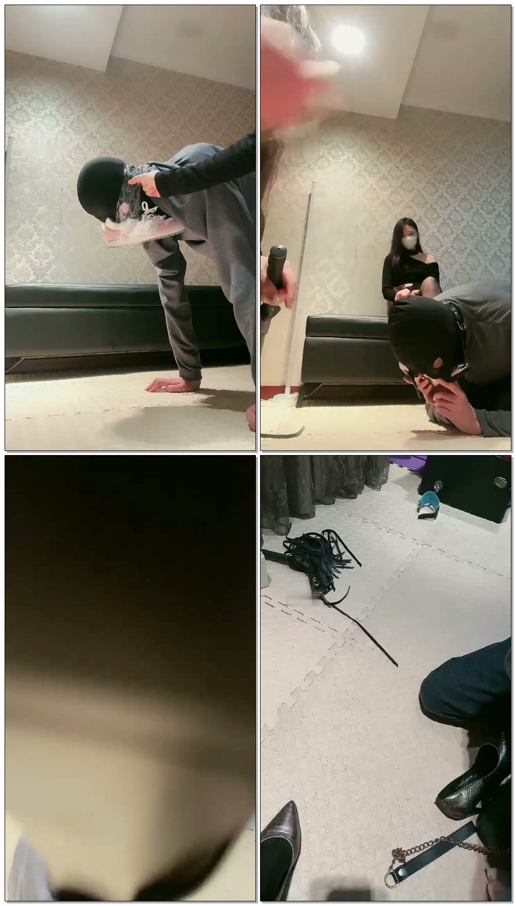 【苏州十三姨S】双主逮到门口偷闻鞋子狗做鞋柜鞋子除臭剂遛狗骑马耳光吃姨妈巾【72分钟】