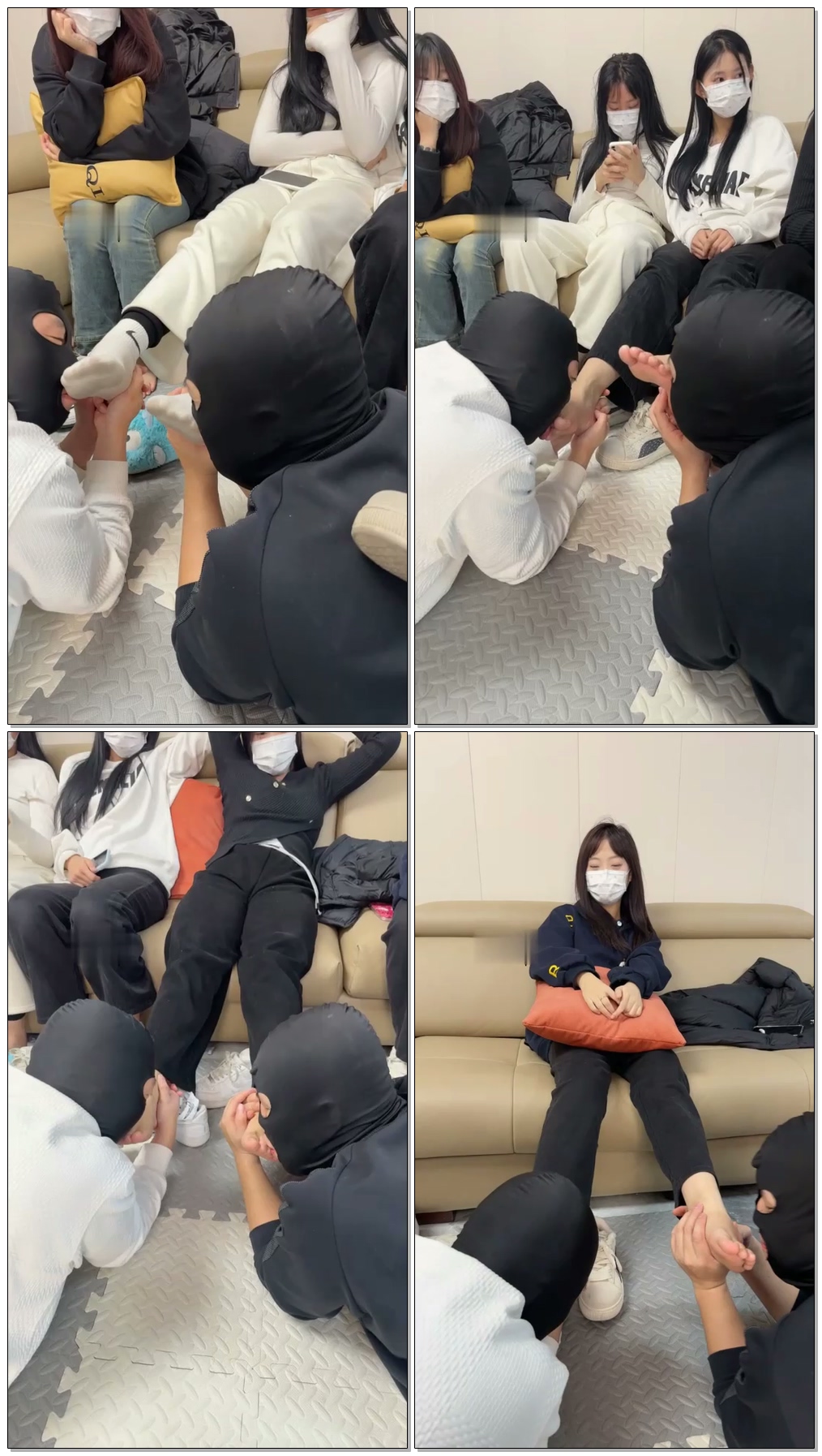 【精神小妹】深夜恋足专场【32分钟】