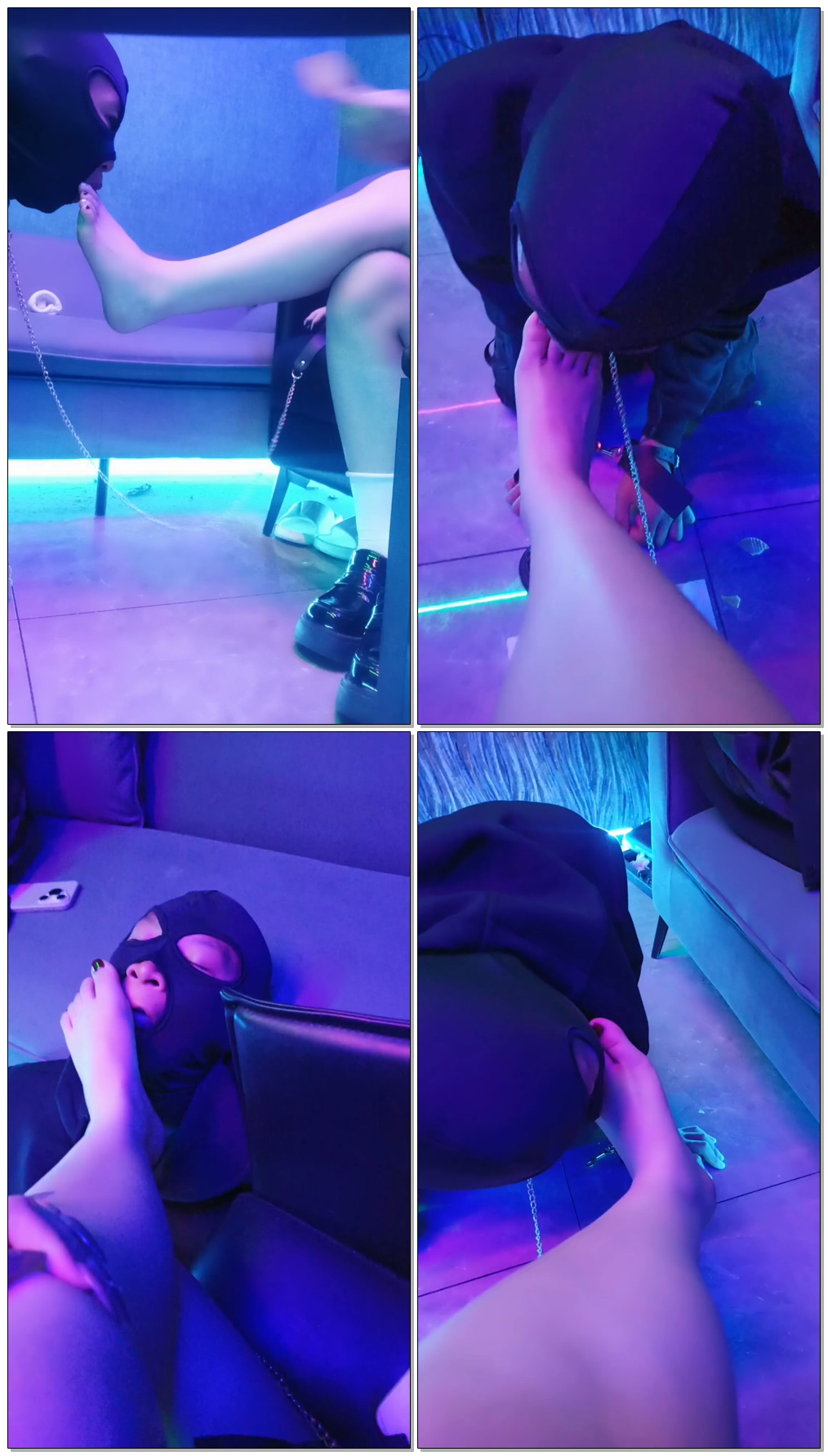 【烂烂】鞭打舔脚喂食【36分钟】