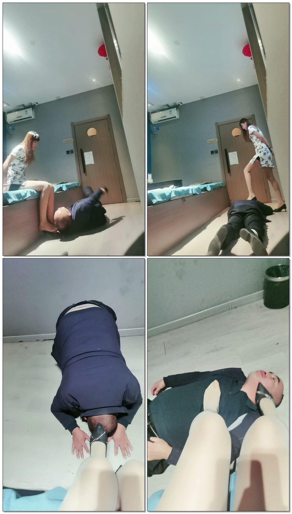 【西北傻子】开发足疗店175技师成功口水闻腿舔脚口水【56分钟】