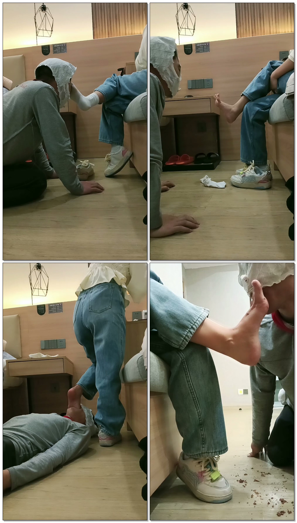 【萌宝儿】TJ舔脚喂食深喉【59分钟】