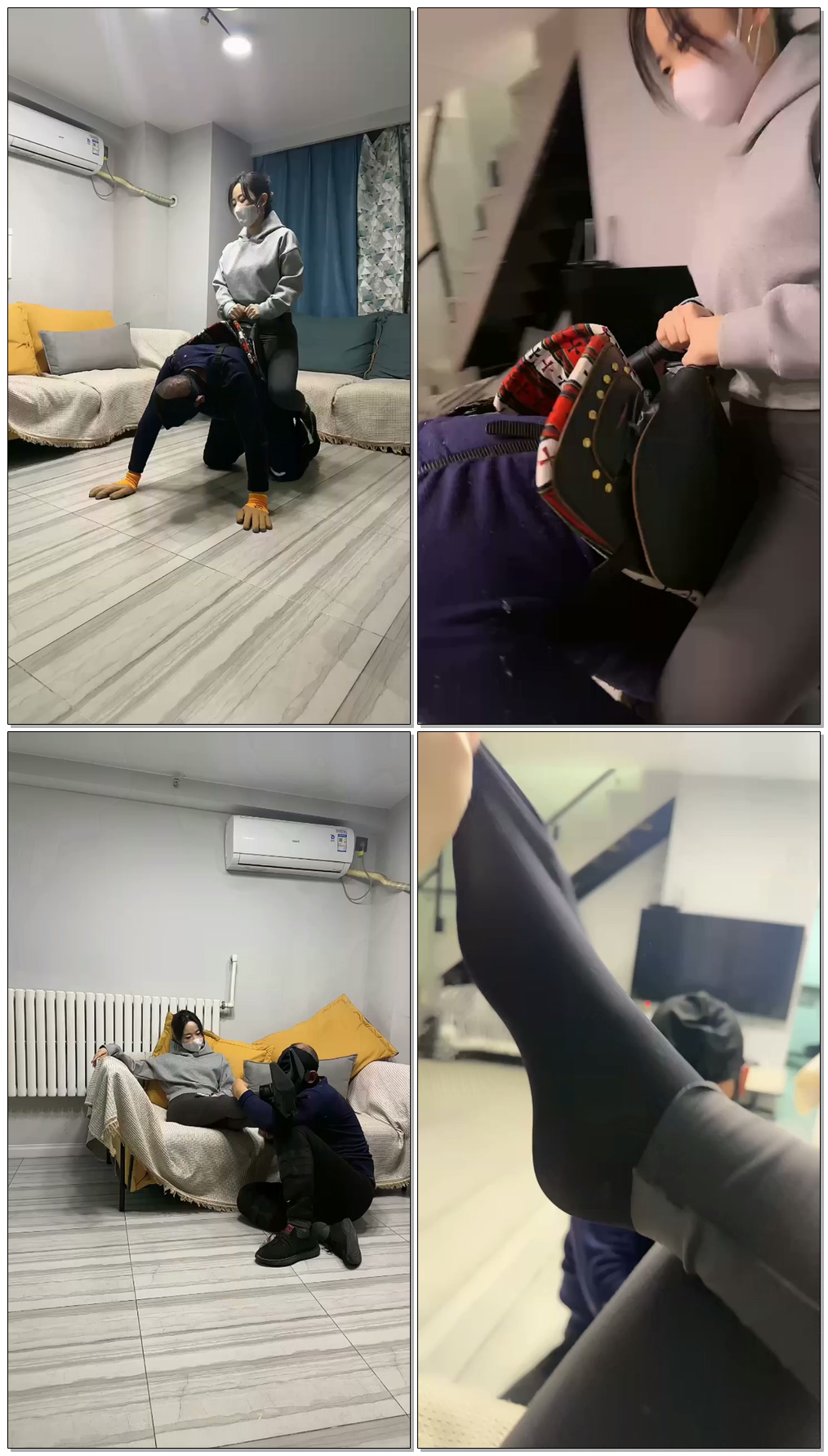 【辣吃多的辣姐s】老马识途除臭厚黑丝【90分钟】