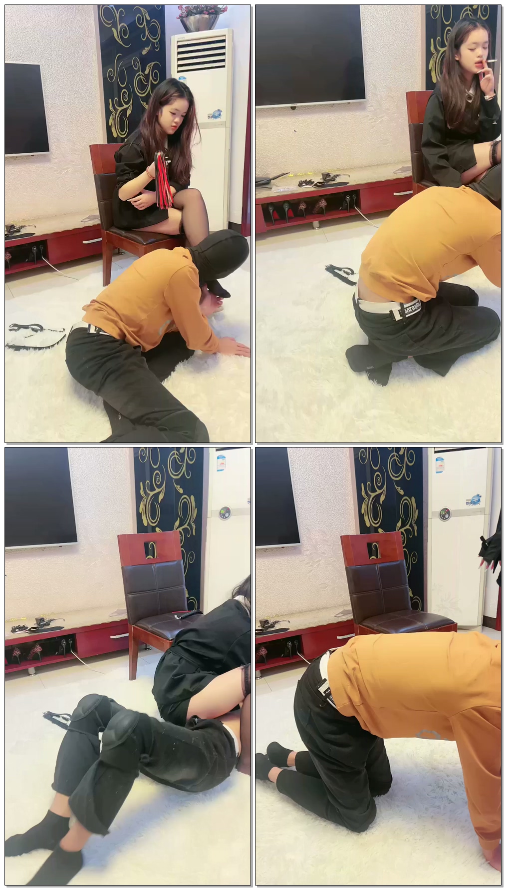 【长沙俱乐部】舔脚骑马虐乳【26分钟】