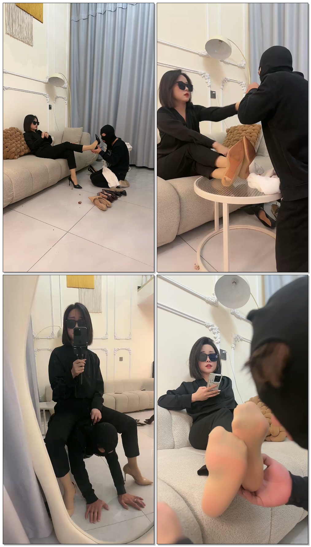 【辣吃多的辣姐s】享受狗奴才伺候【93分钟】