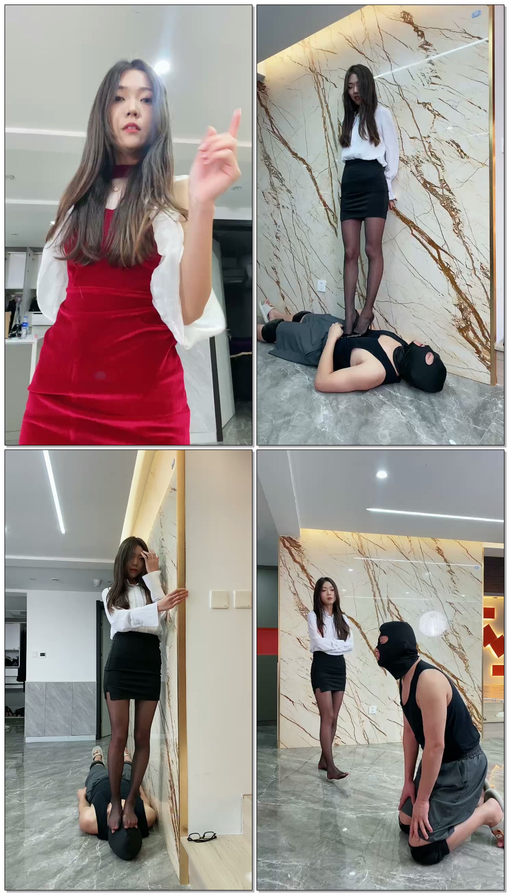 【麋鹿银儿】鱼七边骑马边圣水狗子边爬边喝【60分钟】