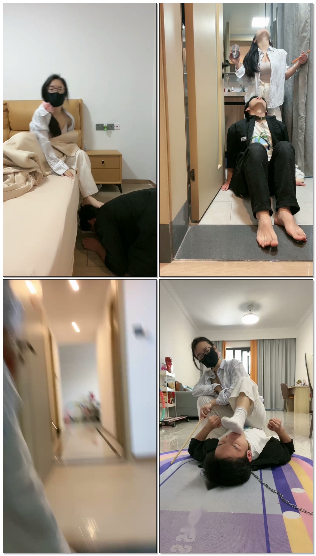 【薇薇】家奴伺候起床【31分钟】