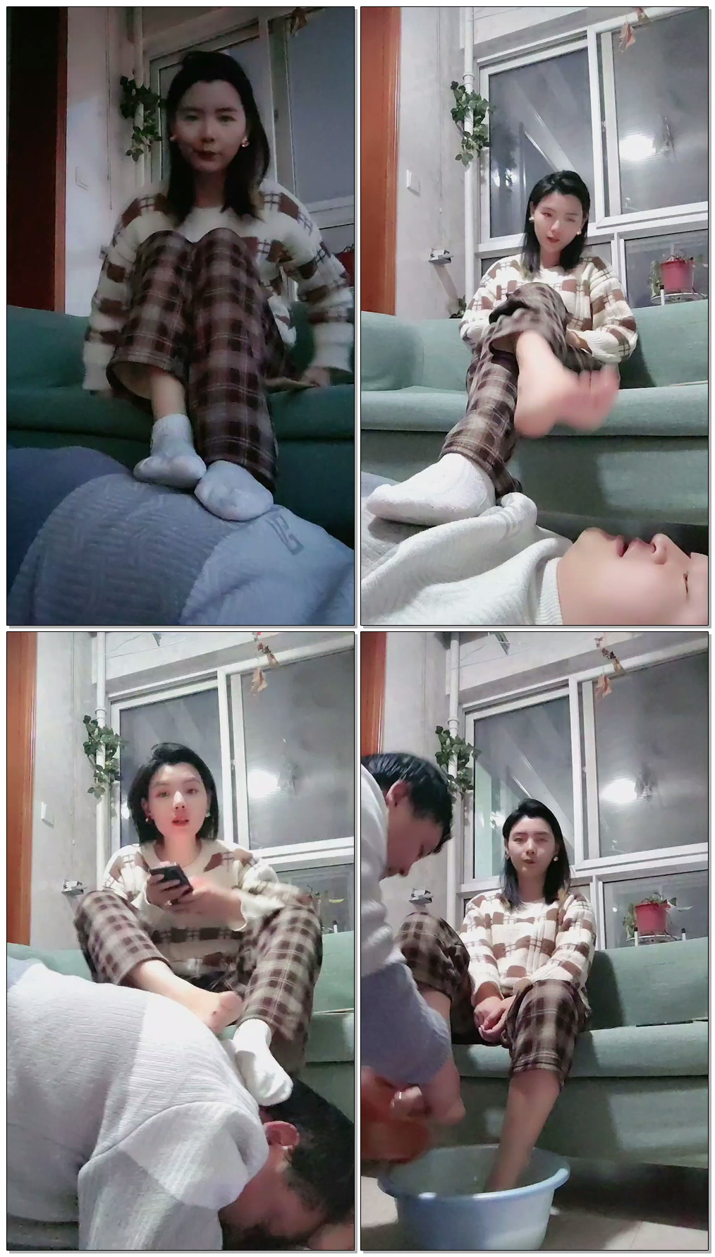 【紫烟s】玩脚下的贱货【89分钟】