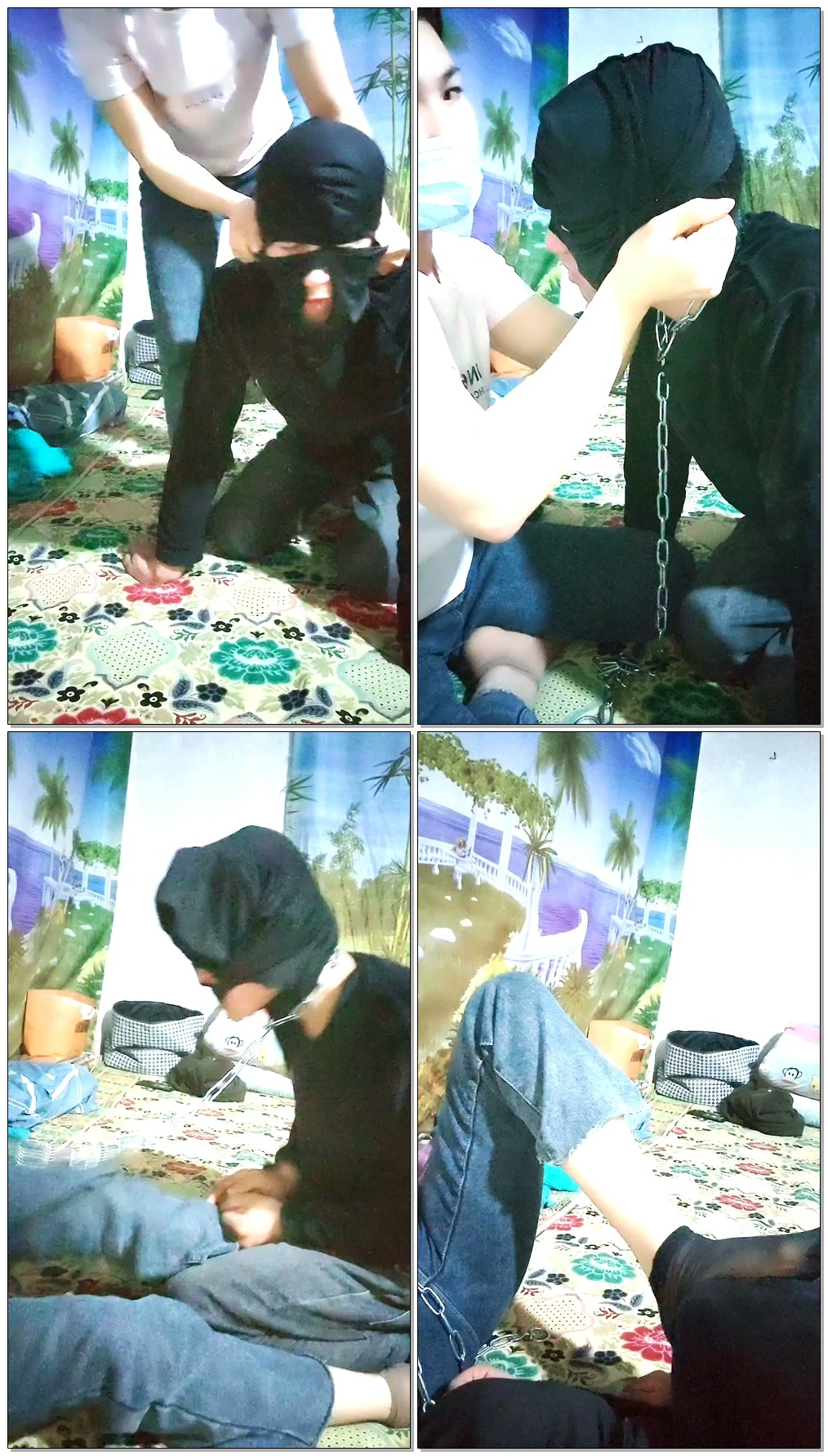 【银南女帝】揪耳朵调教牛仔裤榨【35分钟】