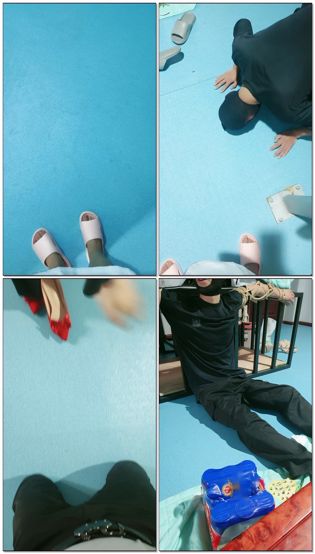 【青云艾斯】丝袜窒息掐脖子【28分钟】