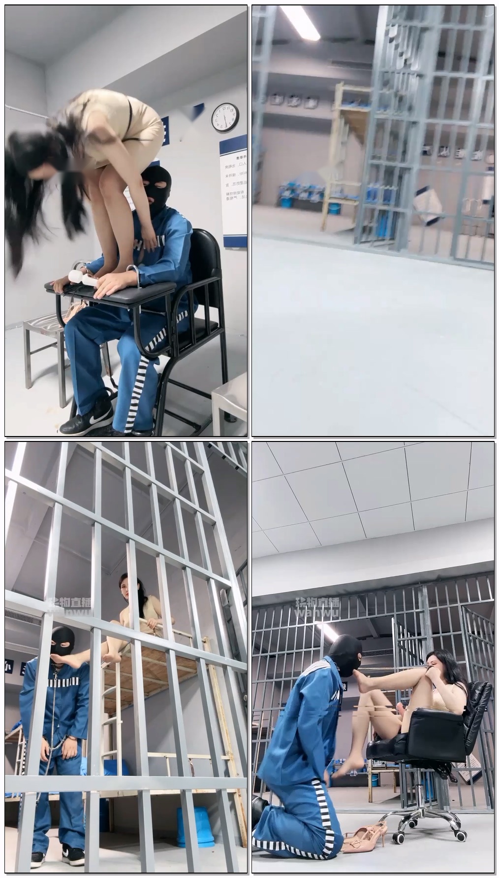 【松紫大大】监狱诱惑调教!【56分钟】