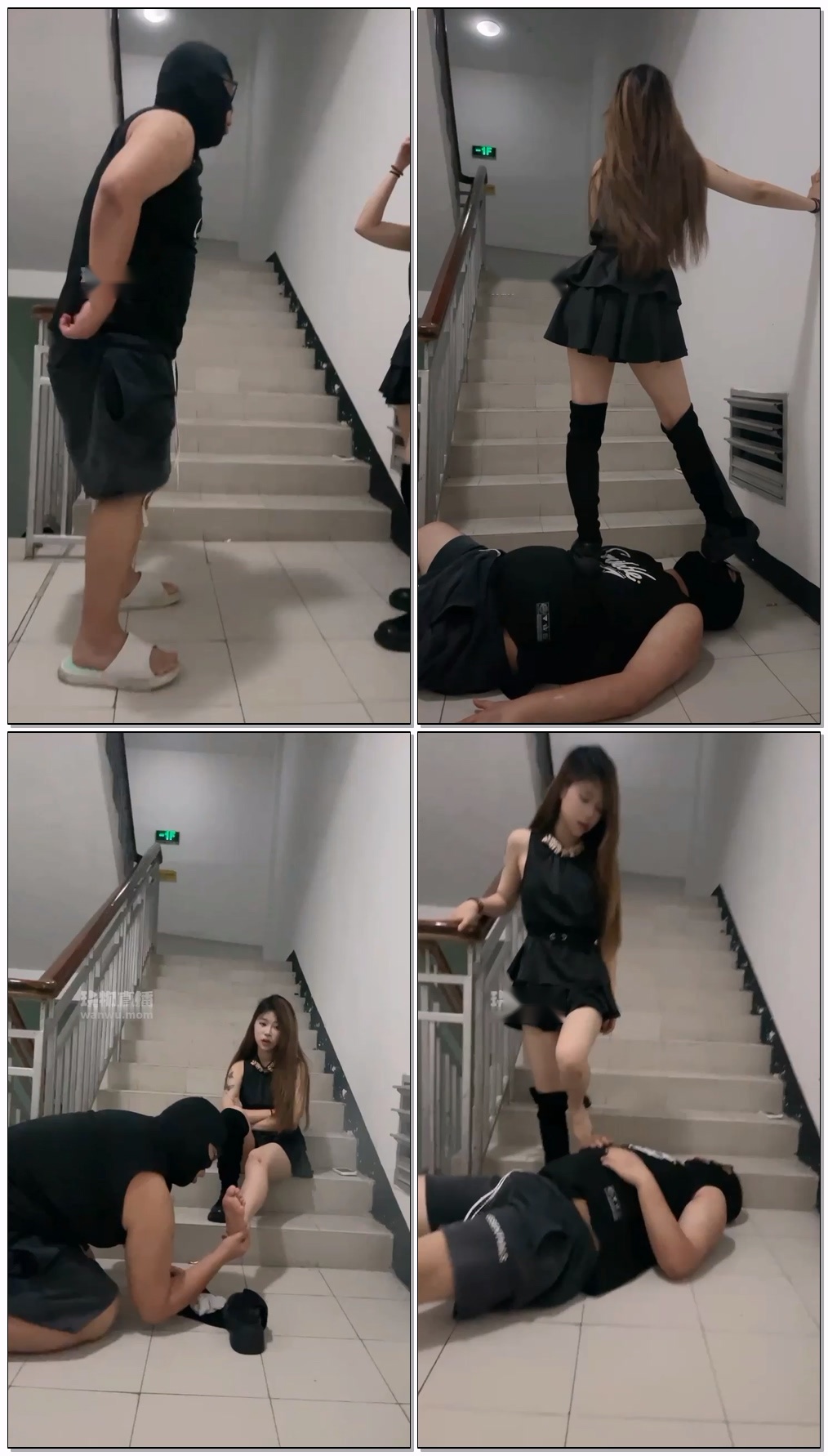 【欣婷Sama】户外玩狗【15分钟】