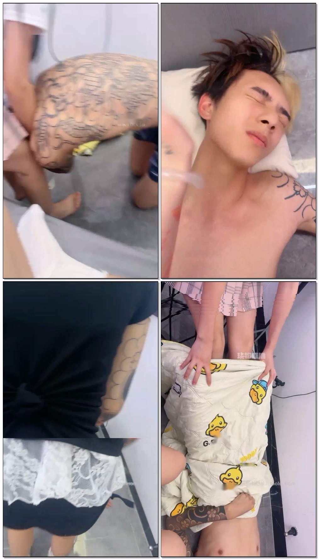 【丢丢S】手足榨精视觉羞辱场【34分钟】