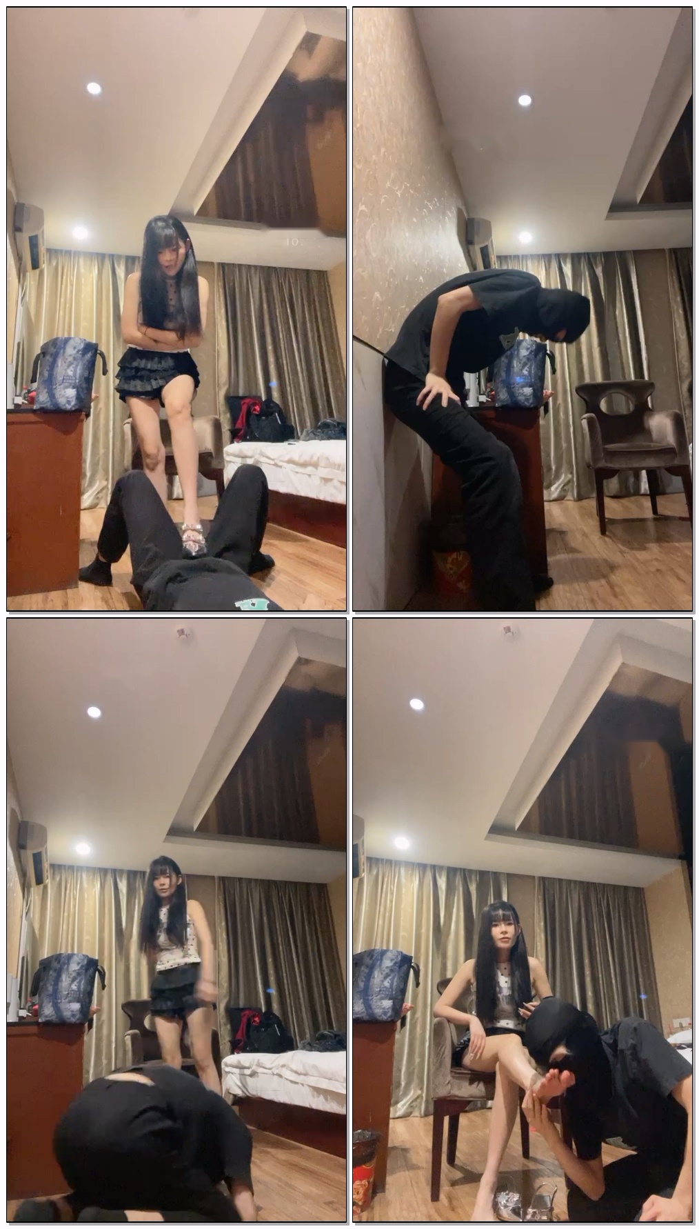 【婉纱Sama】调教白鹭贱狗【35分钟】